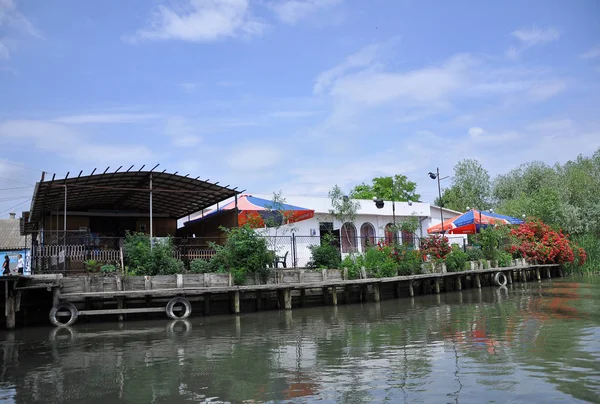 Turistik şehir Vilkovo su üzerinde bir şehirdir. Tuna Nehri kıyısında Şehir