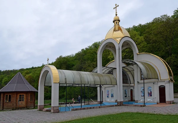 Zarvanytsia Spiritual Center - el World Mariiskaya Vacation Center, uno de los santuarios podolianos más grandes de la Iglesia greco-católica ucraniana —  Fotos de Stock