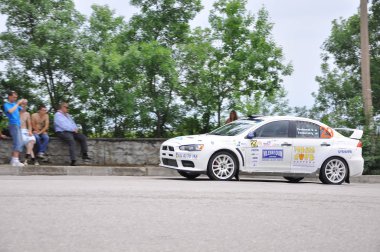 Haziran 2, 2011 - Prime Yalta Rally 2011 Ukrayna'nın en prestijli ve zorlu otomobil yarışması. Yalta, Kırım, Ukrayna