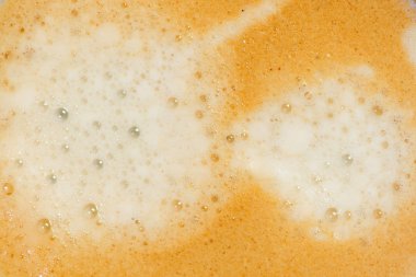 arka plan olarak kahve köpüğü Close-Up.