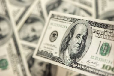 Yakın kadar yığını dolar arka plan olarak.