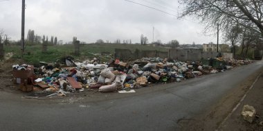Çöp dökümü, ekolojik felaket kavramı. Atık sıralama ve geri dönüşüm