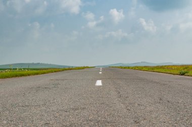 Asya ovalarında Yol