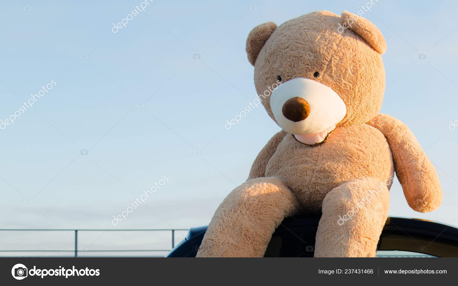 giant teddy bear red