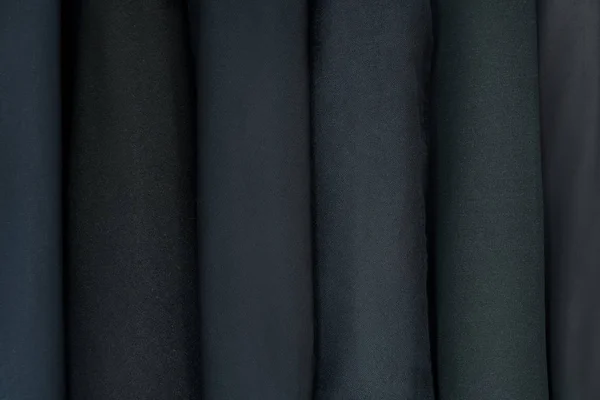 Différentes Textures Vêtements Tissu Fin Dans Magasin Tailleurs Conception Vêtements — Photo