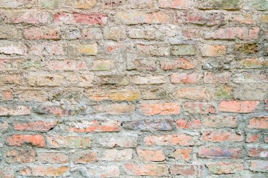 eski kırmızı tuğla duvar