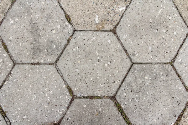 Concrete tile texture. City pavement background. Abstract stone brick pattern. Street sidewalk texture. — Stock Photo, Image