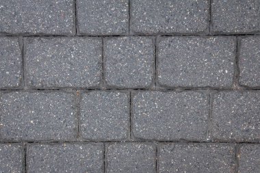 Beton kiremit doku. Şehir kaldırım arka plan. Soyut taş tuğla deseni. Sokak kaldırım dokusu.