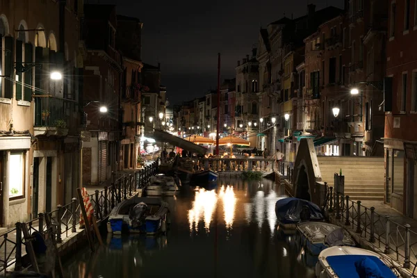 Noche Nublada Venecia Italia — Foto de Stock