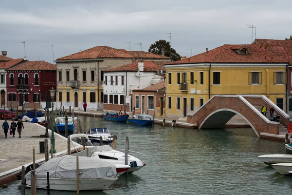 Paseando Por Isla Murano Venecia Italia — Foto de Stock