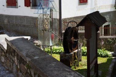 Pesariis, Friuli, İtalya 'nın saat köyü.