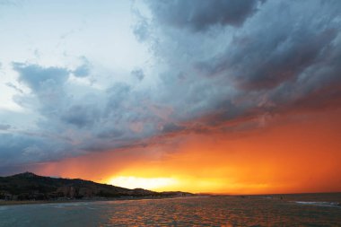 İtalya 'nın ortasında sakin bir köyde rahatlayın.