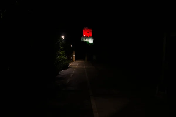 Détendez Vous Dans Village Calme Milieu Italie — Photo