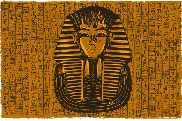 king tutankhamen egyptian death mask
