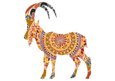 Keçinin süs sembolü 