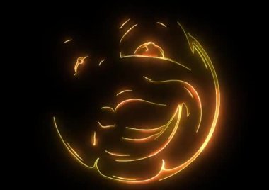 Duygusal yüz video lazer canlandırması