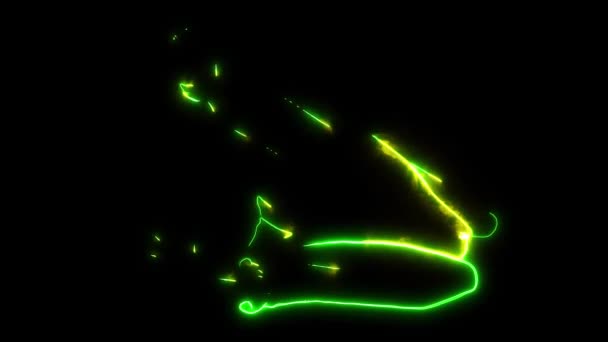 Mignon grenouille dessin animé animation vidéo 