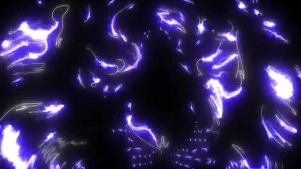 Silhouette tête de tigre, animation vidéo 