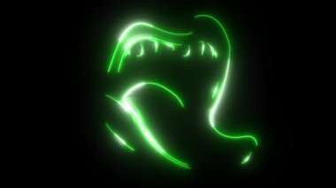 Kadınların ağzı açık, dudakları kıpkırmızı..