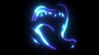 Seksi kadınların dudakları ışıldar