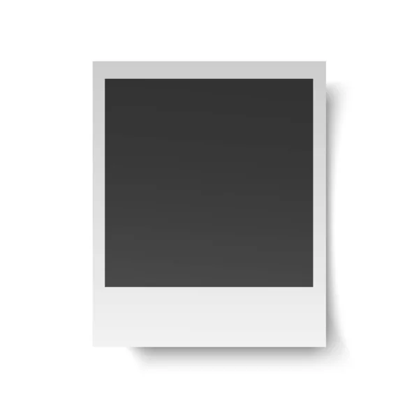 vintage anında boş fotoğraf mockup