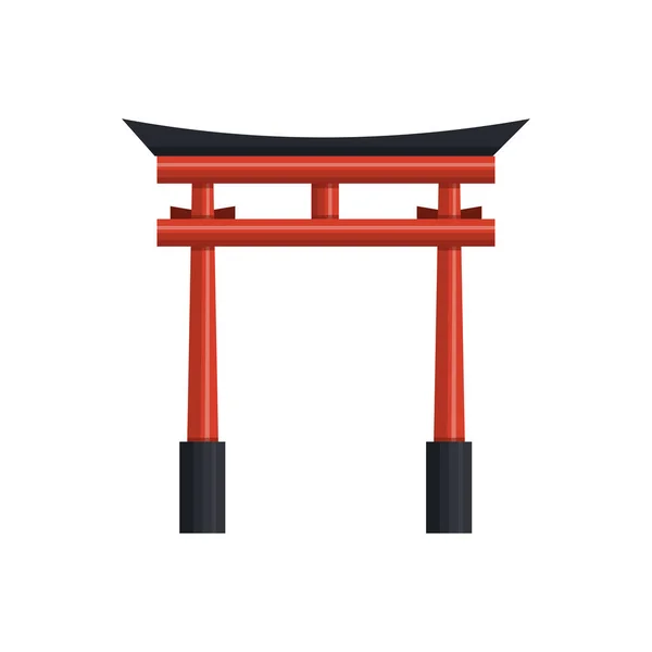Японський Torii Ворота Векторні Ілюстрації — стоковий вектор