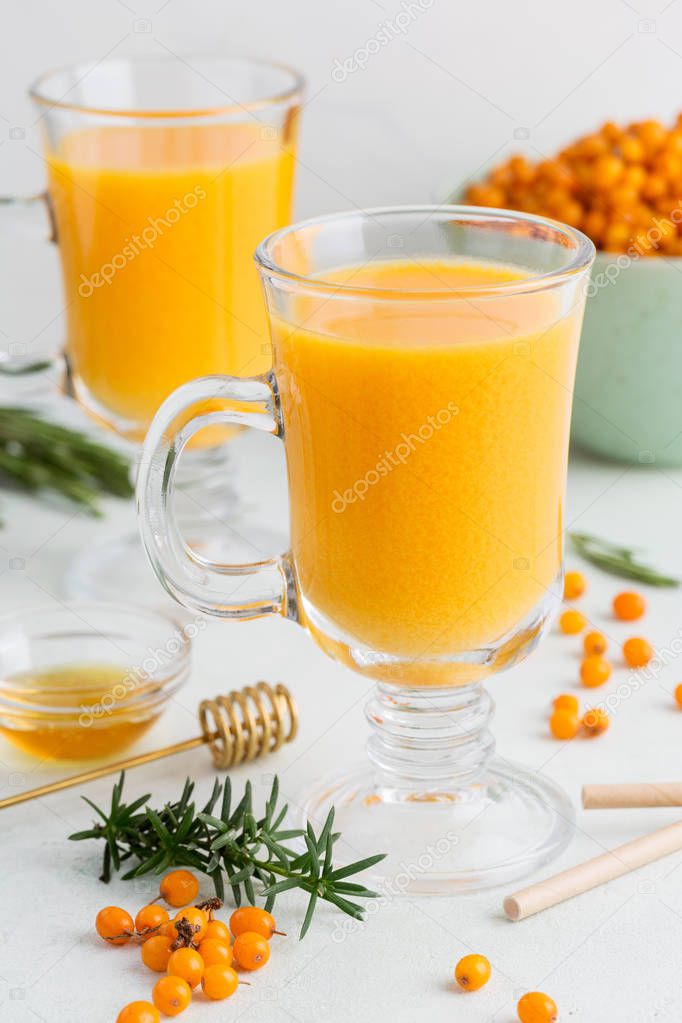 Sea buckthorn beverages