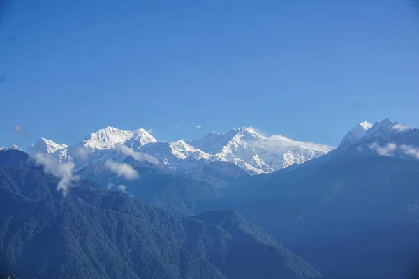 Kanchenjunga Berg Sikkim Indien — Stockfoto