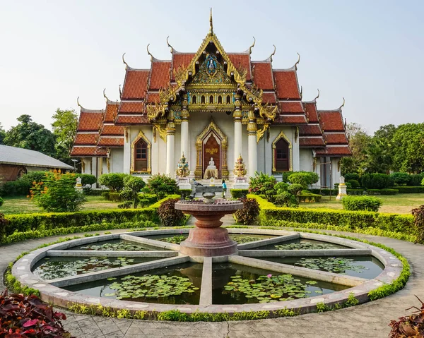 Thajsko Buddhistický Chrám Městě Bodhgaya Indie — Stock fotografie