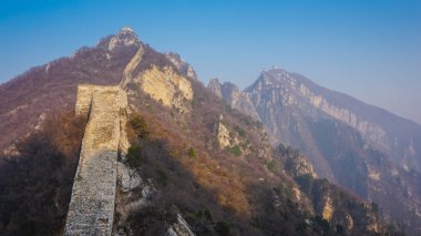 Çin eski kesiminde güzel manzara