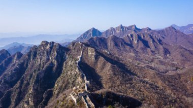 Çin eski kesiminde güzel manzara