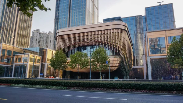 Šanghaj Čína Listopadu 2016 Shanghai Architektura Ulice — Stock fotografie