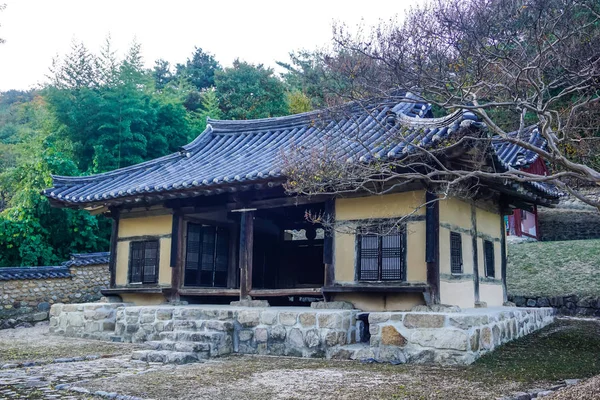 Tradycyjne Budynki Korei Południowej Budynek Dawnej Szkoły — Zdjęcie stockowe