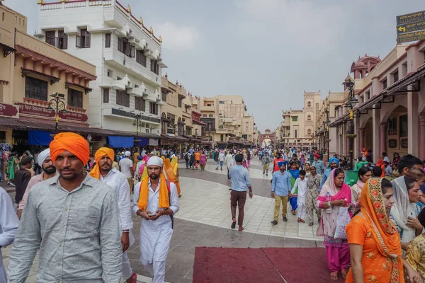 Amritsar Indie Lipca 2017 Old Indian Street Architektury Życia Codziennego — Zdjęcie stockowe