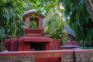 Bölge Gurukul - Mayapur, Hindistan'da erkekler için Vedik okul mimarisinde