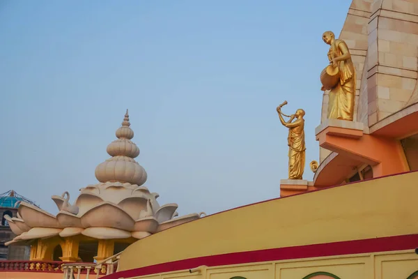 Sculptures Vaishnavas Sur Bâtiment Samadhi Srila Prabhupada Mayapur Inde — Photo