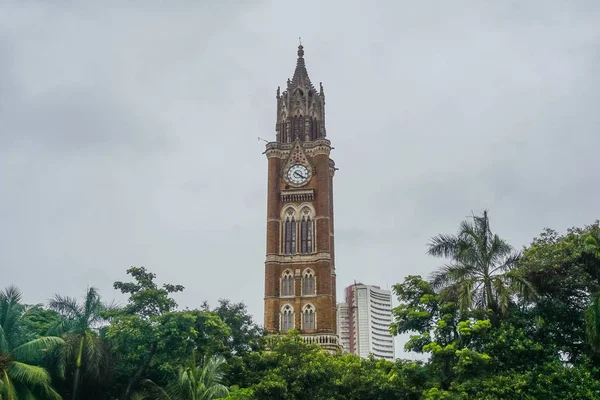 Torre Del Reloj Rajabai Mumbai India — Foto de Stock