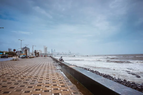 Hermoso Terraplén Mumbai India — Foto de Stock