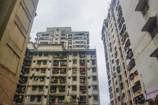 Architecture Cour Des Bâtiments Résidentiels Mumbai Inde — Photo