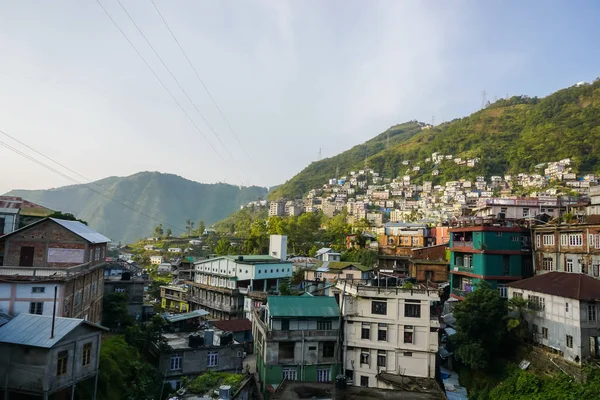 Piękno Górskiego Miasta Aizawl Mizoram Indie — Zdjęcie stockowe