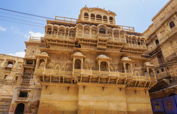 Territoriet Gyllene Staden Fort Jaisalmer Indien — Stockfoto