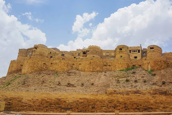 Złotego Miasta Fort Jaisalmer Indie — Zdjęcie stockowe