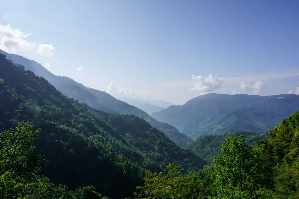 印度锡金邦喜马拉雅山令人难以置信的风景 — 图库照片