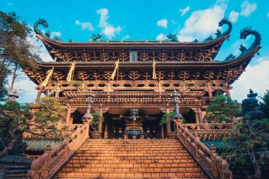 Vietnam Pleiku şehrinde Minh Thanh Pagoda