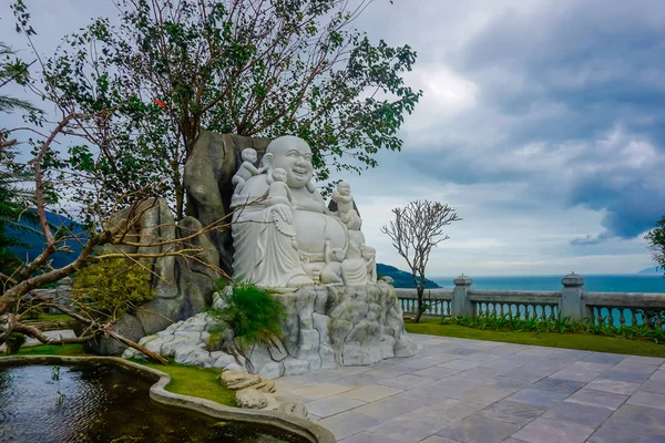 Prachtige Architectuur Boeddhistische Tempel Nang Vietnam — Stockfoto