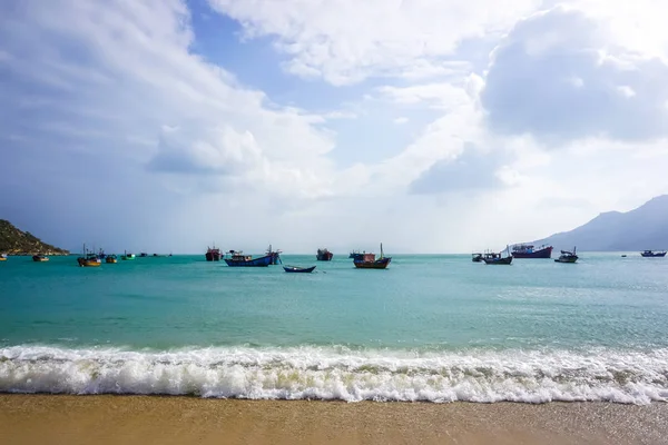 Barcos Pesca Mar Vietnam — Foto de Stock