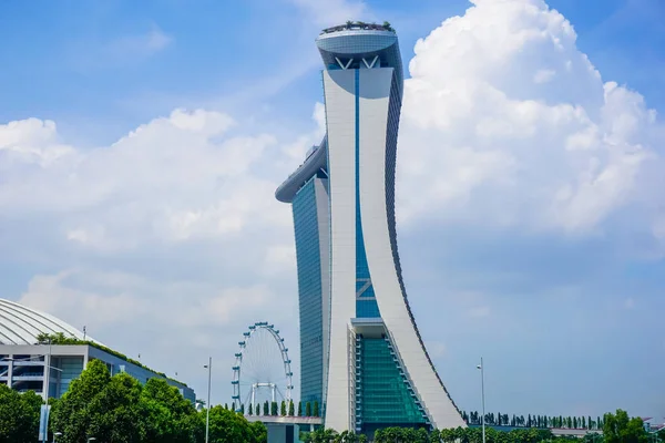 Marina Bay Sands Сингапуре — стоковое фото