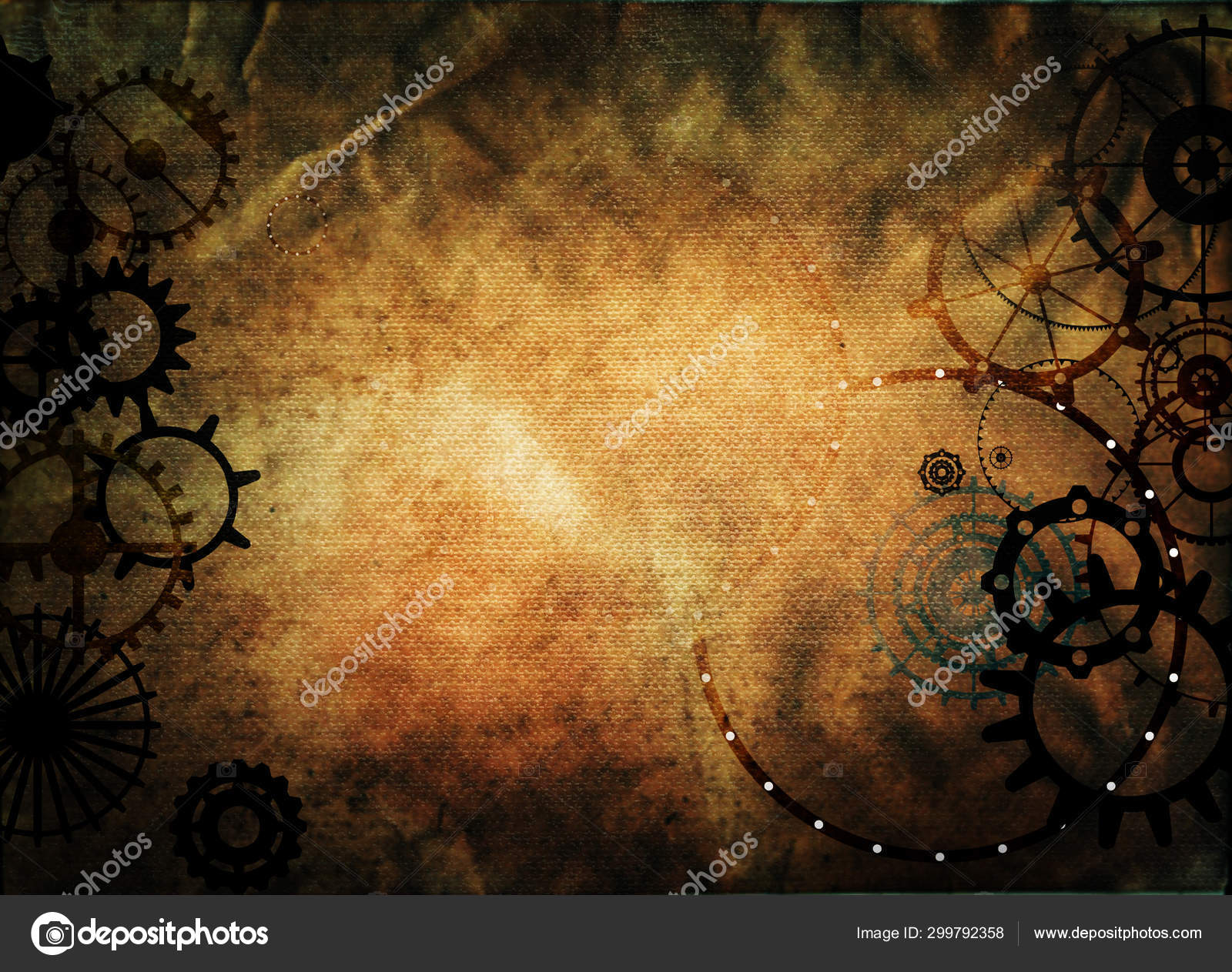 Vintage Steampunk Old Background Paper Canvas Frame Cogs Gears Retro Stock Photo By C Magergram Vintage Steampunk Old Background Paper Canvas Frame Cogs Gears Retro Stock Photo By C Magergram