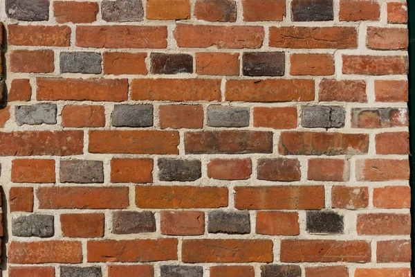 Old Red Gray Brick Wall Pattern Old Brick Wall — Stock Photo, Image