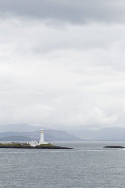 Eilean Musdile deniz feneri. İngiltere